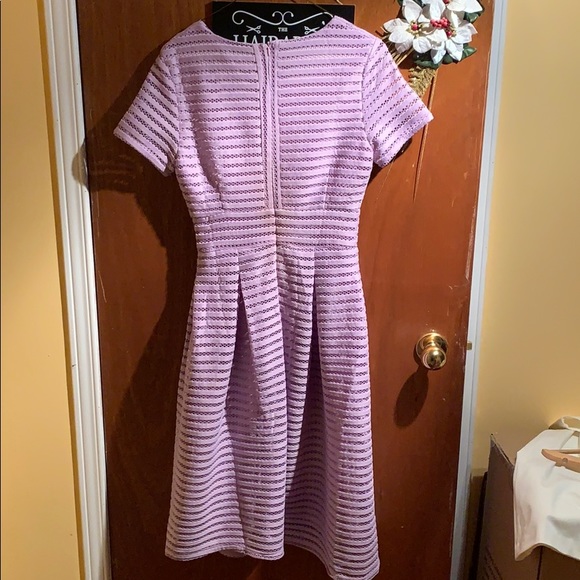Midi light purple dress. - Picture 2 of 6